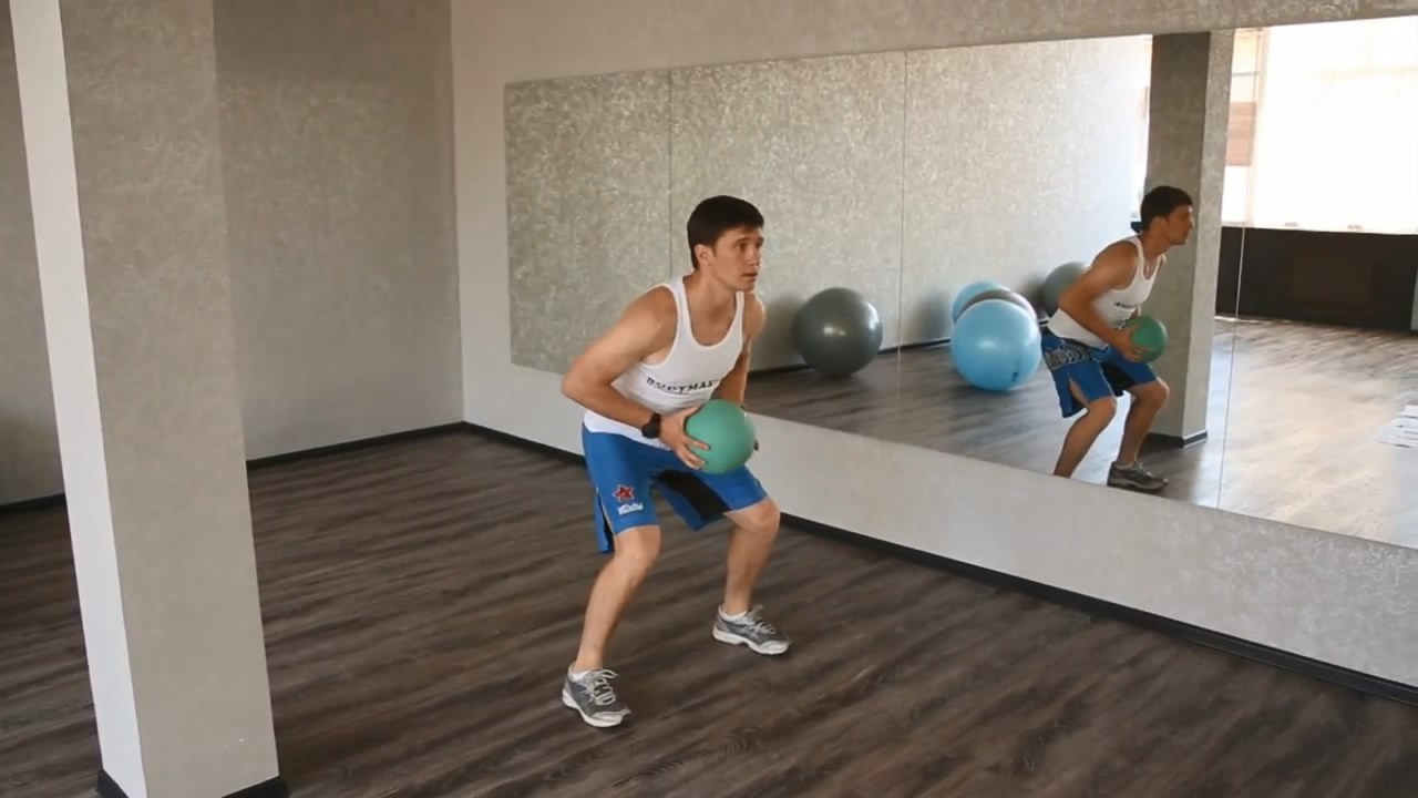 Exercise Return Push from Stance