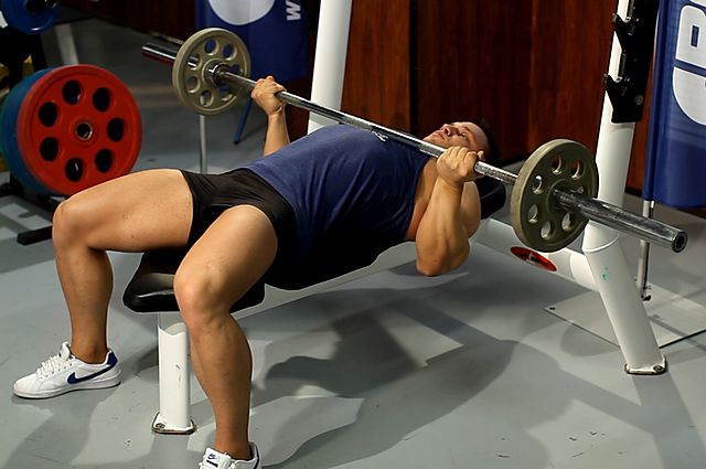 Photo of Reverse Triceps Bench Press exercise