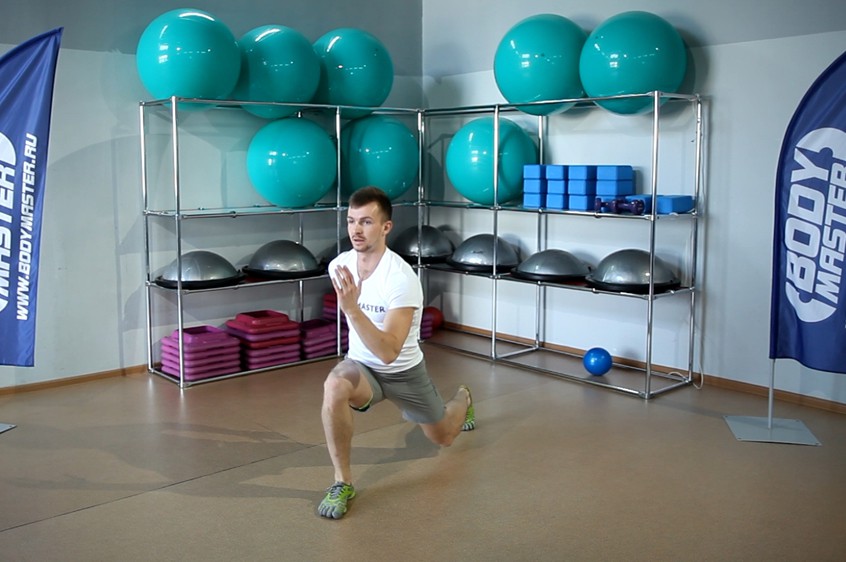 Exercise Scissors Jump