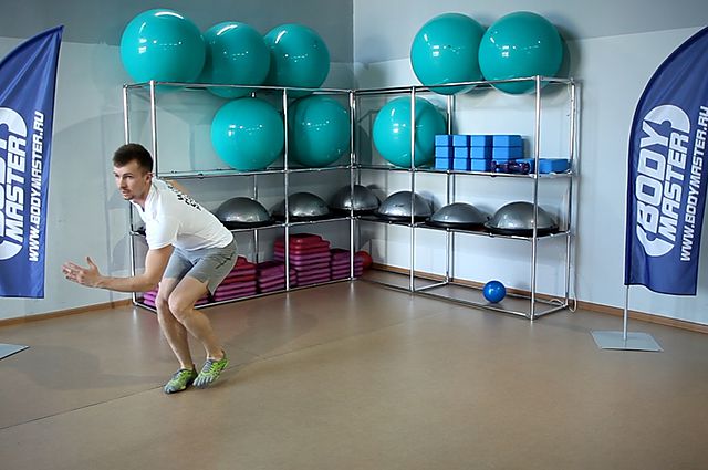Photo of Lateral Bound exercise