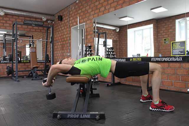 Photo of Straight-Arm Dumbbell Pullover exercise