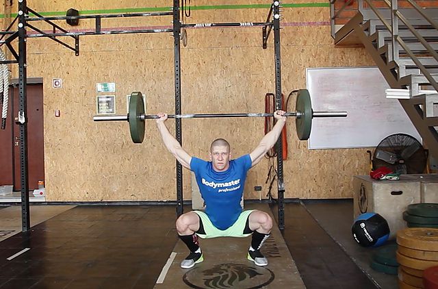 Photo of Snatch Balance exercise