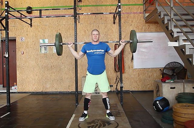Photo of Snatch Balance exercise