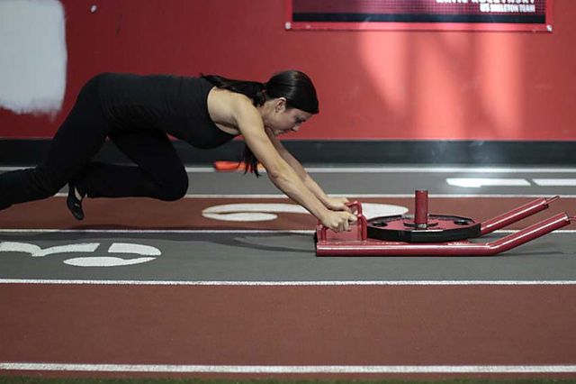 Photo of Sled Push exercise