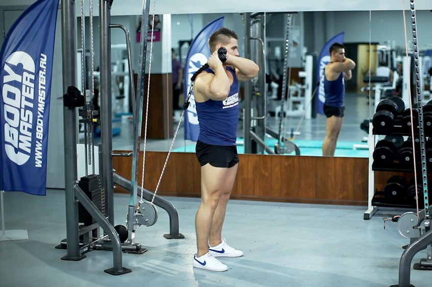 Exercise Cable Judo Flip