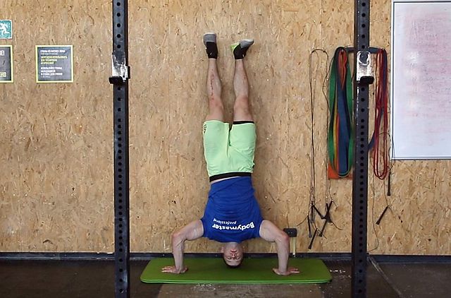 Photo of The Strict Handstand Push-up exercise