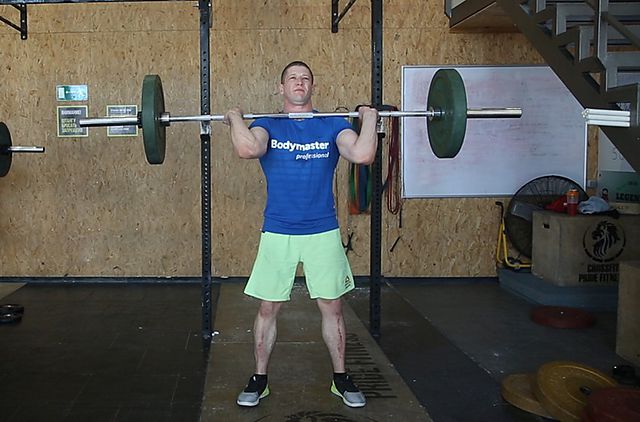 Photo of Power Jerk exercise