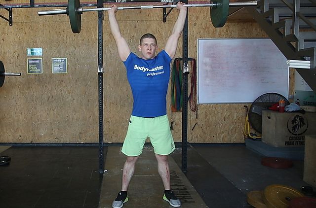 Photo of Power Jerk exercise