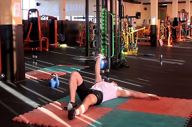 Photo of Kettlebell Turkish Get-Up (Lunge style) exercise