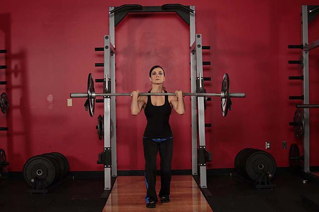 Photo of Jerk Balance exercise
