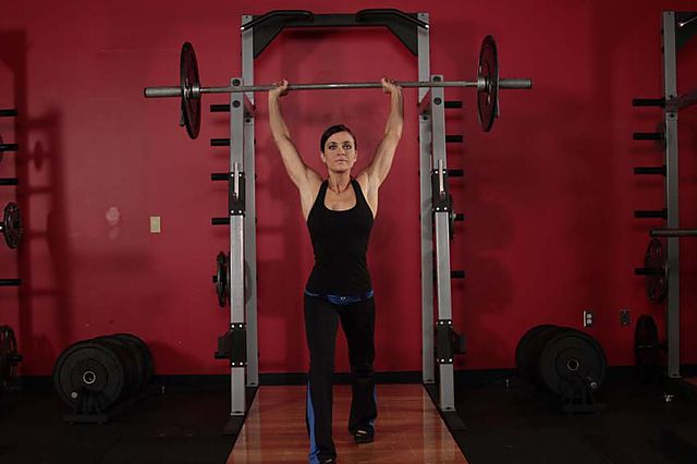 Photo of Jerk Balance exercise