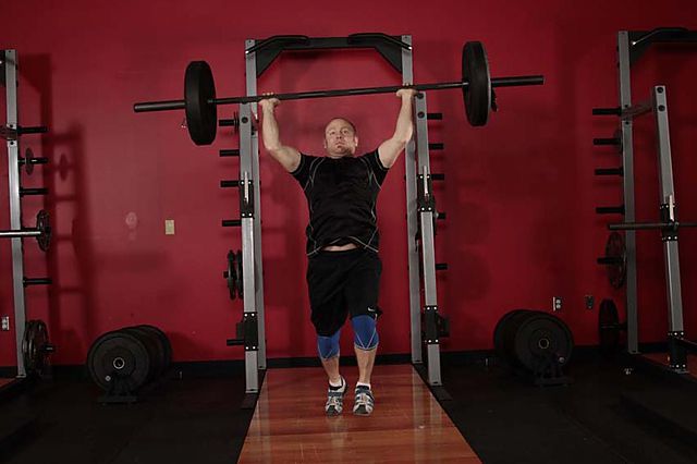 Photo of Jerk Balance exercise