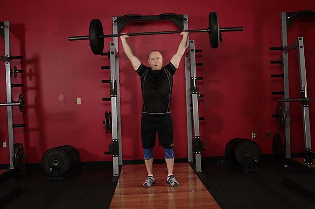 Photo of Jerk Balance exercise