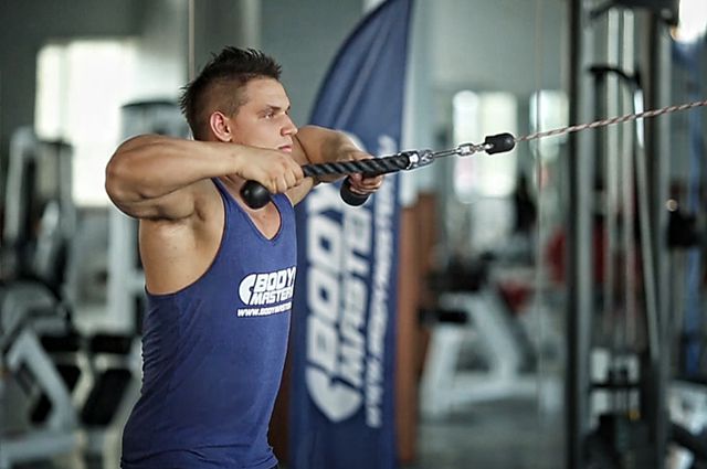 Photo of Cable Rope Rear-Delt Rows exercise
