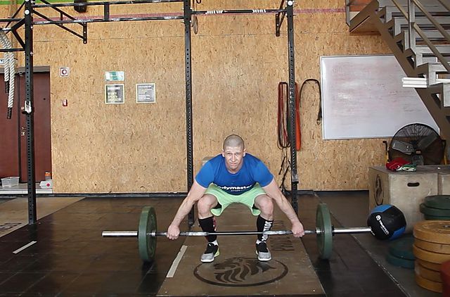 Photo of Clean Pull exercise