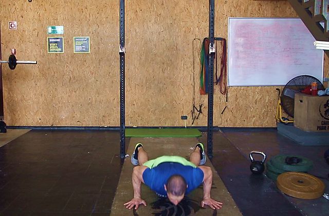 Photo of Burpee exercise