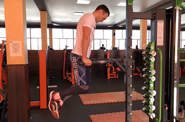 Photo of Dips - Chest Version exercise