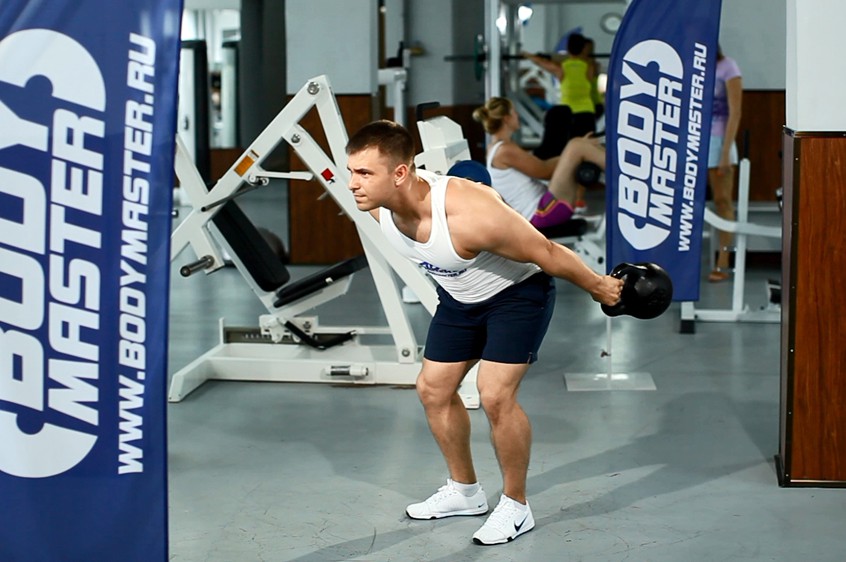 Exercise Bottoms-Up Clean From The Hang Position