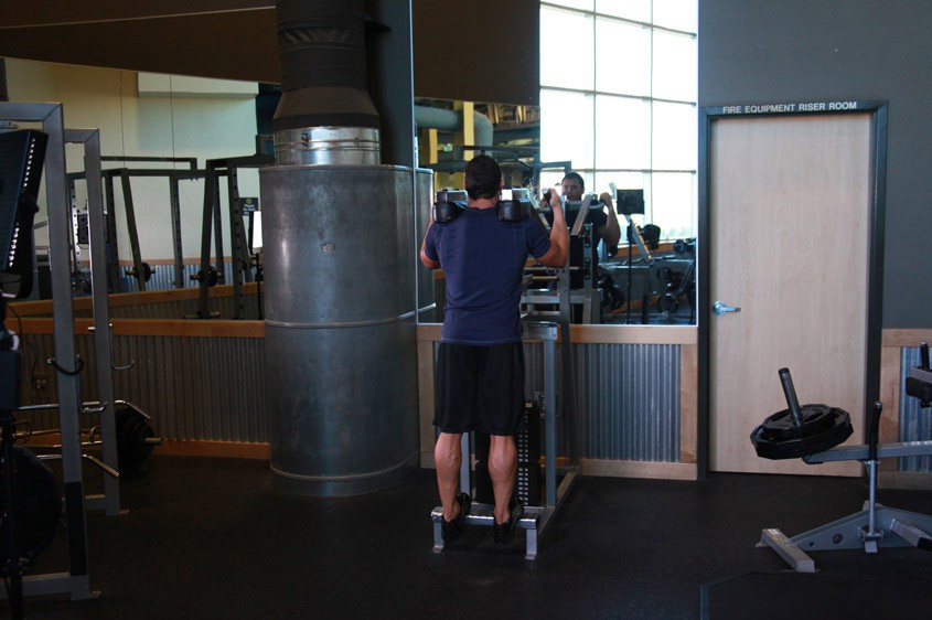 Exercise Standing Calf Raises
