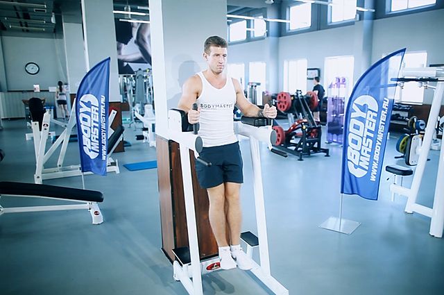 Photo of Knee/Hip Raise On Parallel Bars exercise
