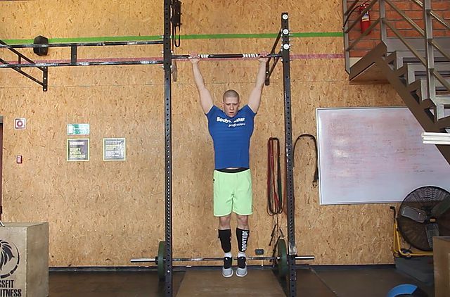 Photo of Hanging Pike exercise