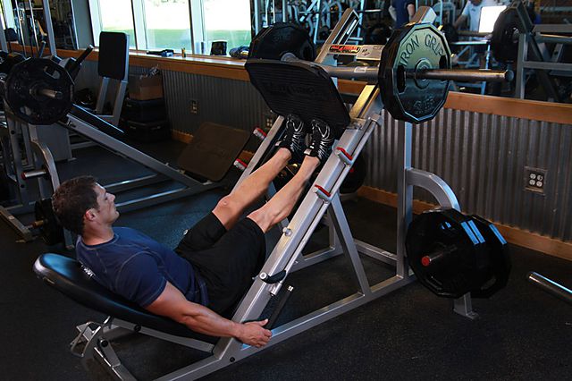 Photo of Calf Press On The Leg Press Machine exercise