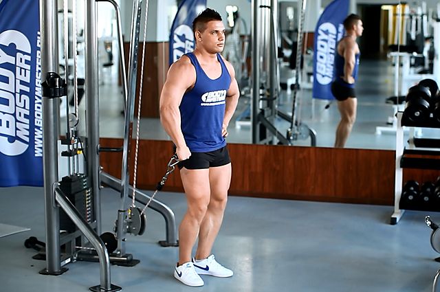Photo of Front Cable Raise exercise