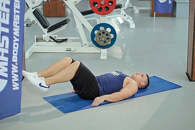 Photo of Bent-Knee Hip Raise exercise