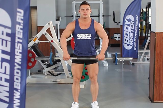 Photo of Upright Barbell Row  exercise
