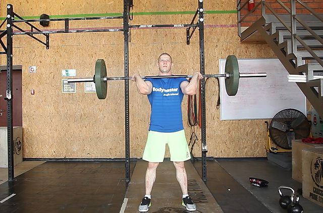 Photo of Hang Clean exercise