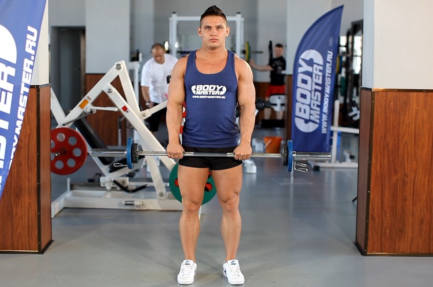 Exercise Reverse Barbell Curl