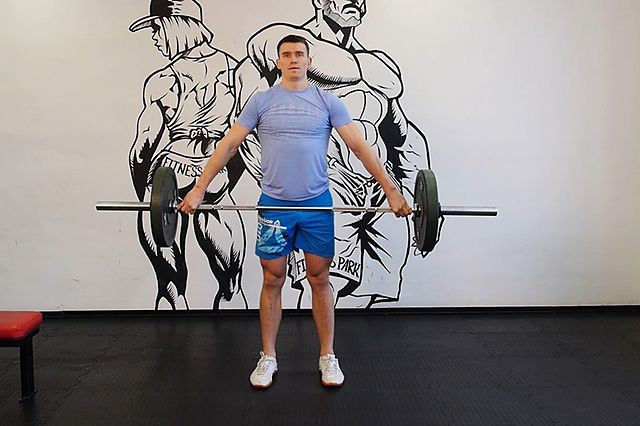 Photo of Clean Shrug exercise
