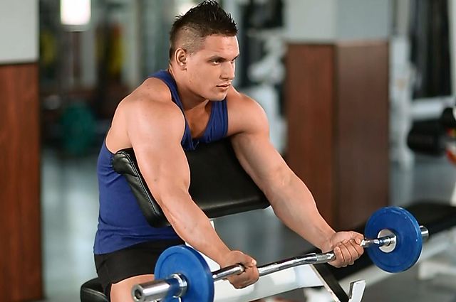 Photo of Preacher Curl exercise