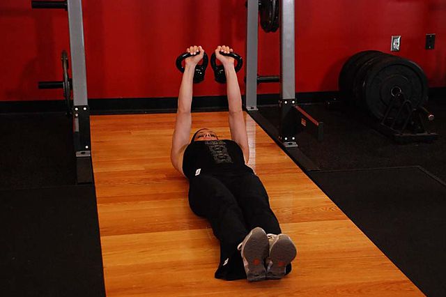 Photo of Alternating Floor Press  exercise