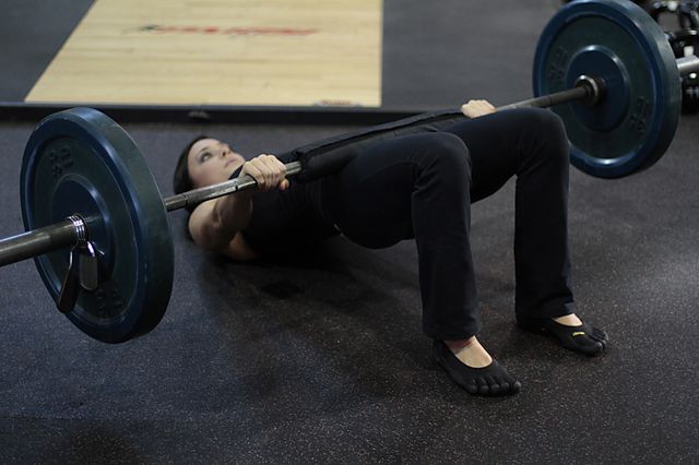 Photo of Barbell Glute Bridge exercise