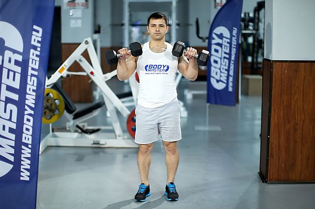 Photo of Standing Dumbbell Reverse Curl  exercise