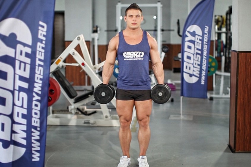 Exercise Dumbbell Alternate Bicep Curl
