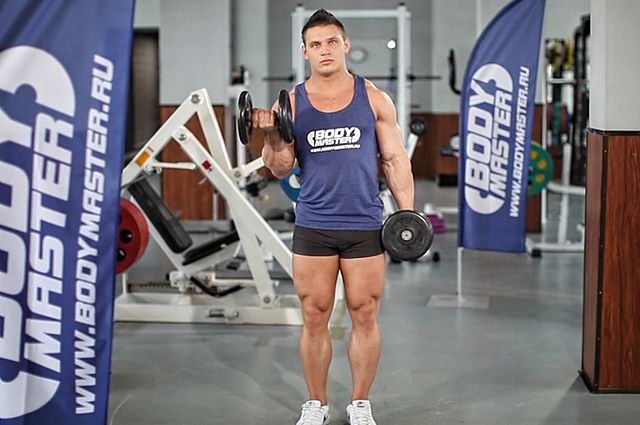 Photo of Dumbbell Alternate Bicep Curl  exercise