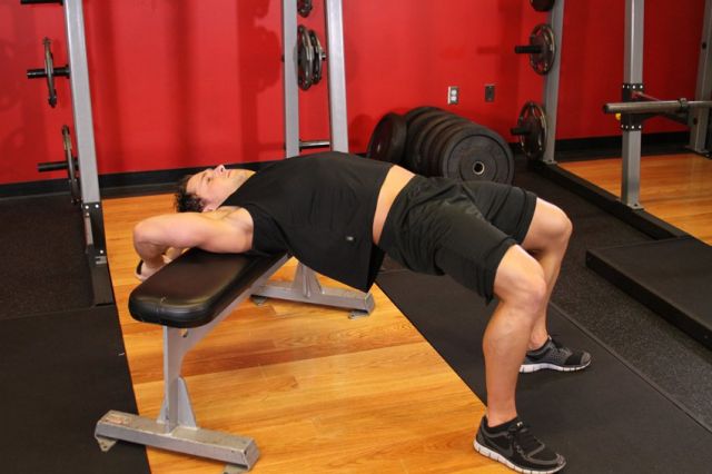 Photo of Bent-Arm Dumbbell Pullover exercise