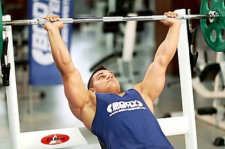 Barbell Incline Shoulder Raise