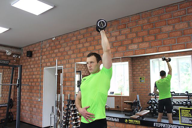 Photo of Dumbbell One-Arm Triceps Extension exercise