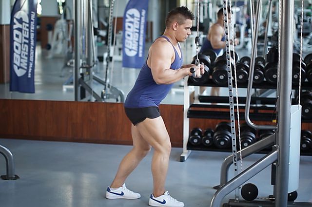 Photo of Triceps Pushdown exercise
