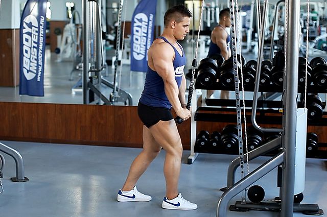 Photo of Triceps Pushdown - Rope Attachment exercise
