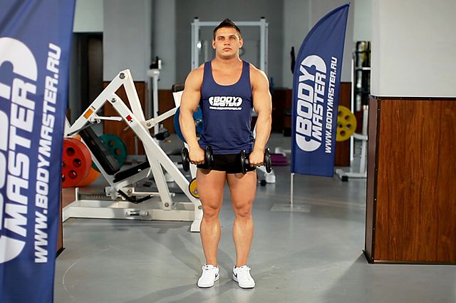 Photo of Front Dumbbell Raise exercise