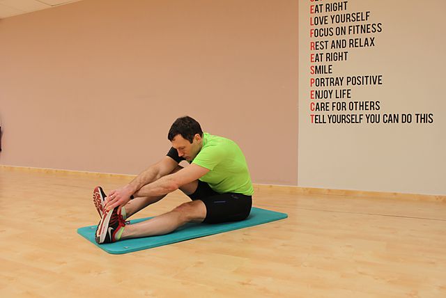 Photo of Seated Calf Stretch  exercise