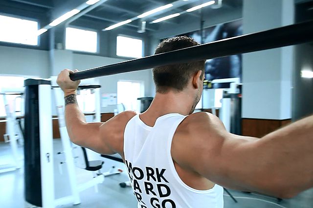 Photo of Chest And Front Of Shoulder Stretch exercise