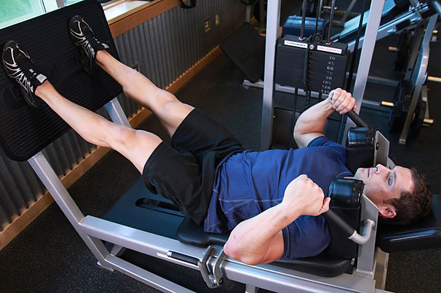 Photo of Lying Machine Squat  exercise