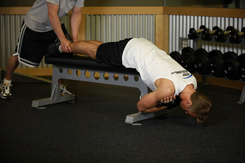 Exercise Partner Flat-Bench Back Extension