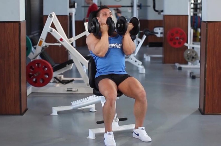 Exercise Arnold Dumbbell Press