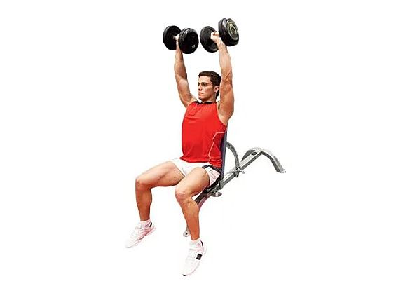 Photo of Dumbbell Shoulder Press exercise